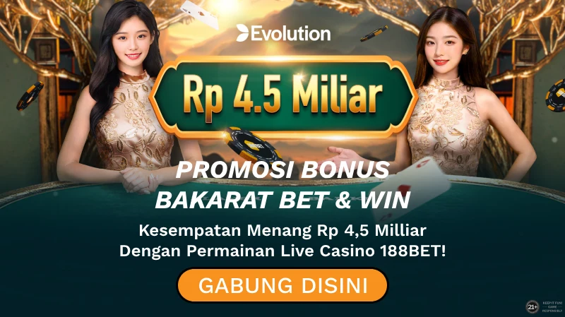 188BET - Baccarat Bet Win Evolution Gaming